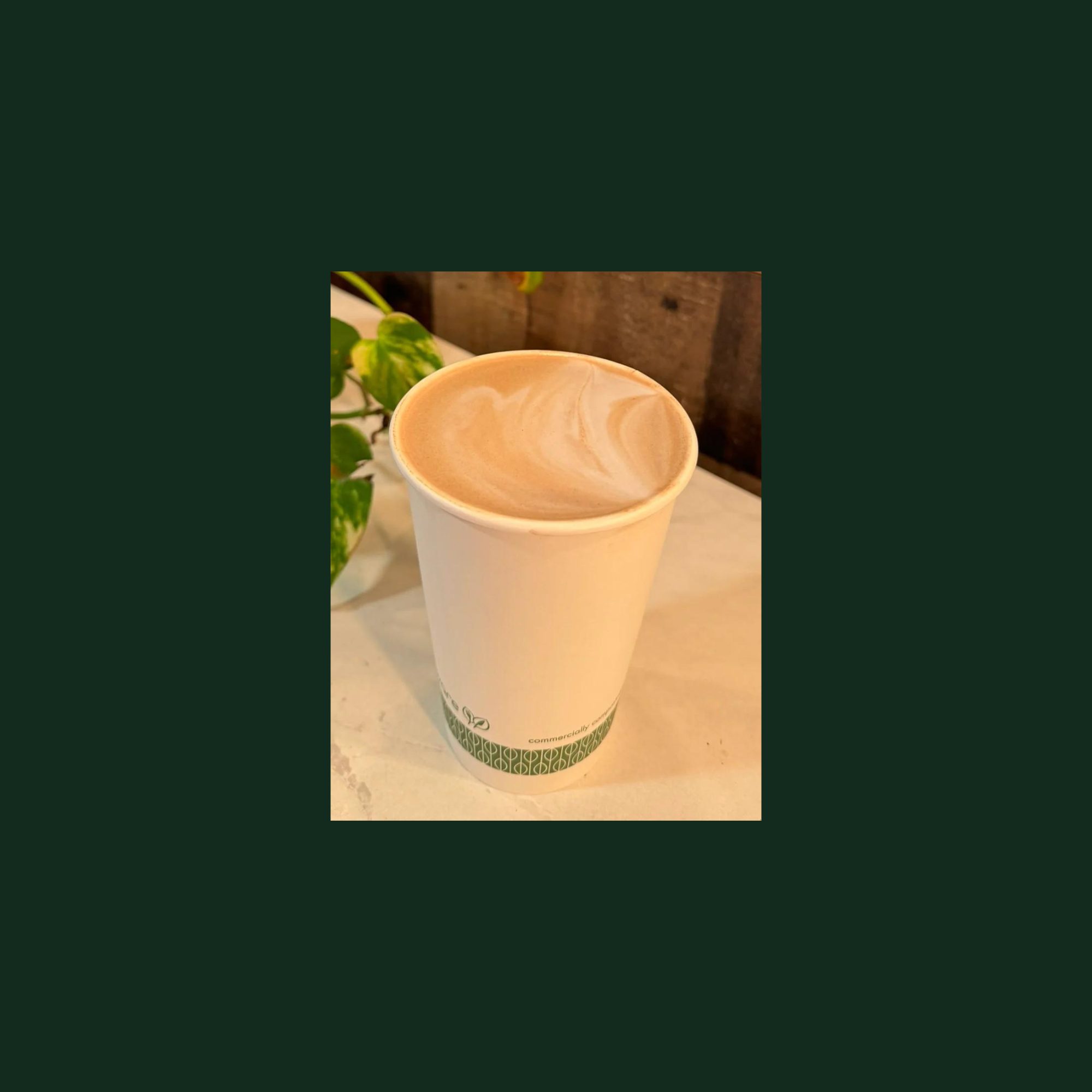 Hot Brewed Coffee.