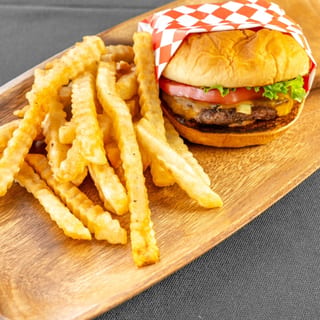 Classic cheeseburger
